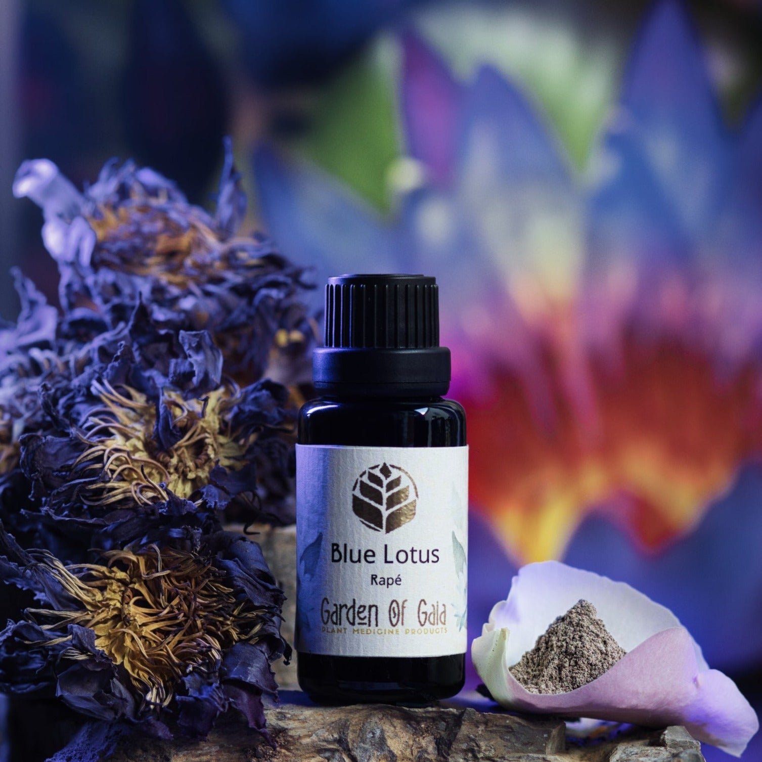 Rapé mit Blauem Lotus – zeremonielle Pflanzenmedizin für Herzöffnung, Klarheit und spirituelle Verbindung
